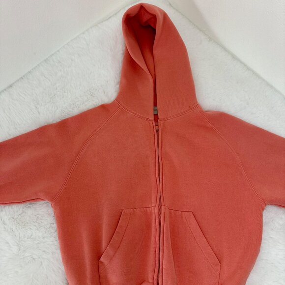 Fear of God Essentials Girls Hoodie – Coral / Salmon Pink - Picture 1 of 12